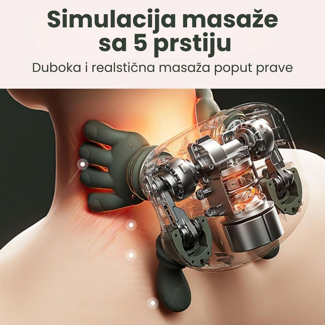 4D Profesionalni Šijacu masažer sa imitacijom ljudskih ruku