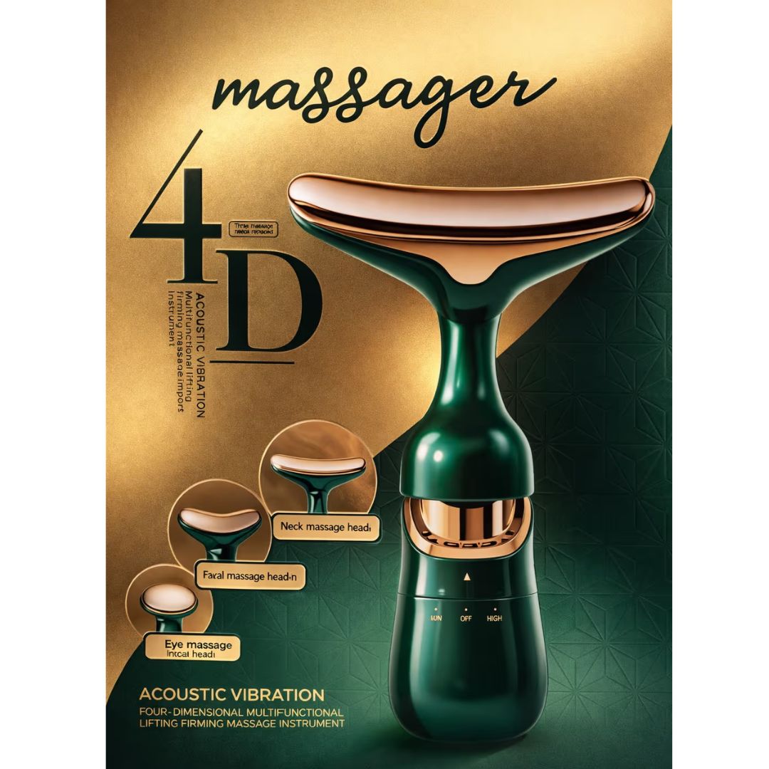 4D masažer za lice i vrat