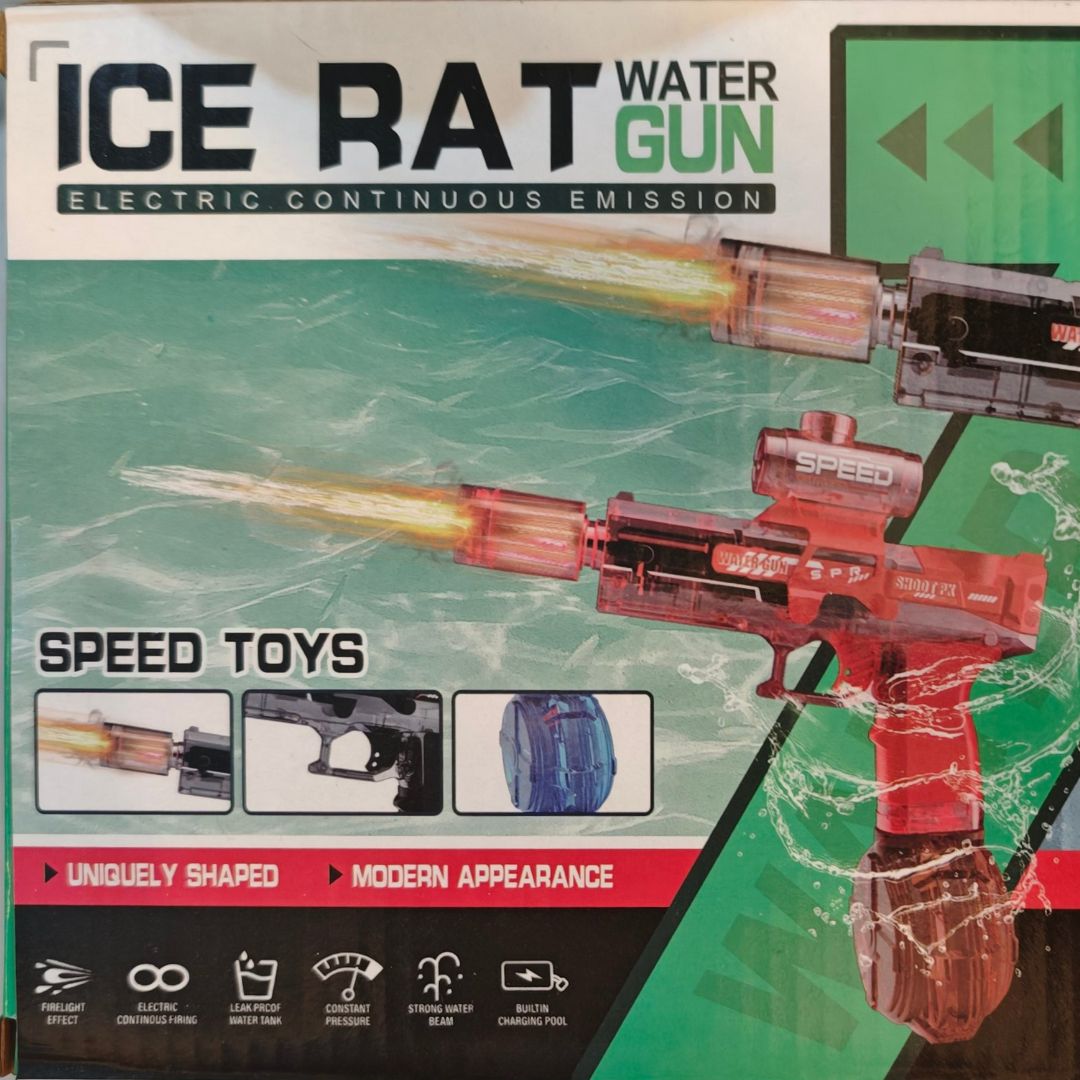 Vodeni pištolj ICE RAT na baterije sa svetlosnim efektima